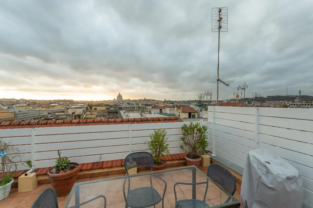 Skyline Penthouse With Private Rooftop Rome