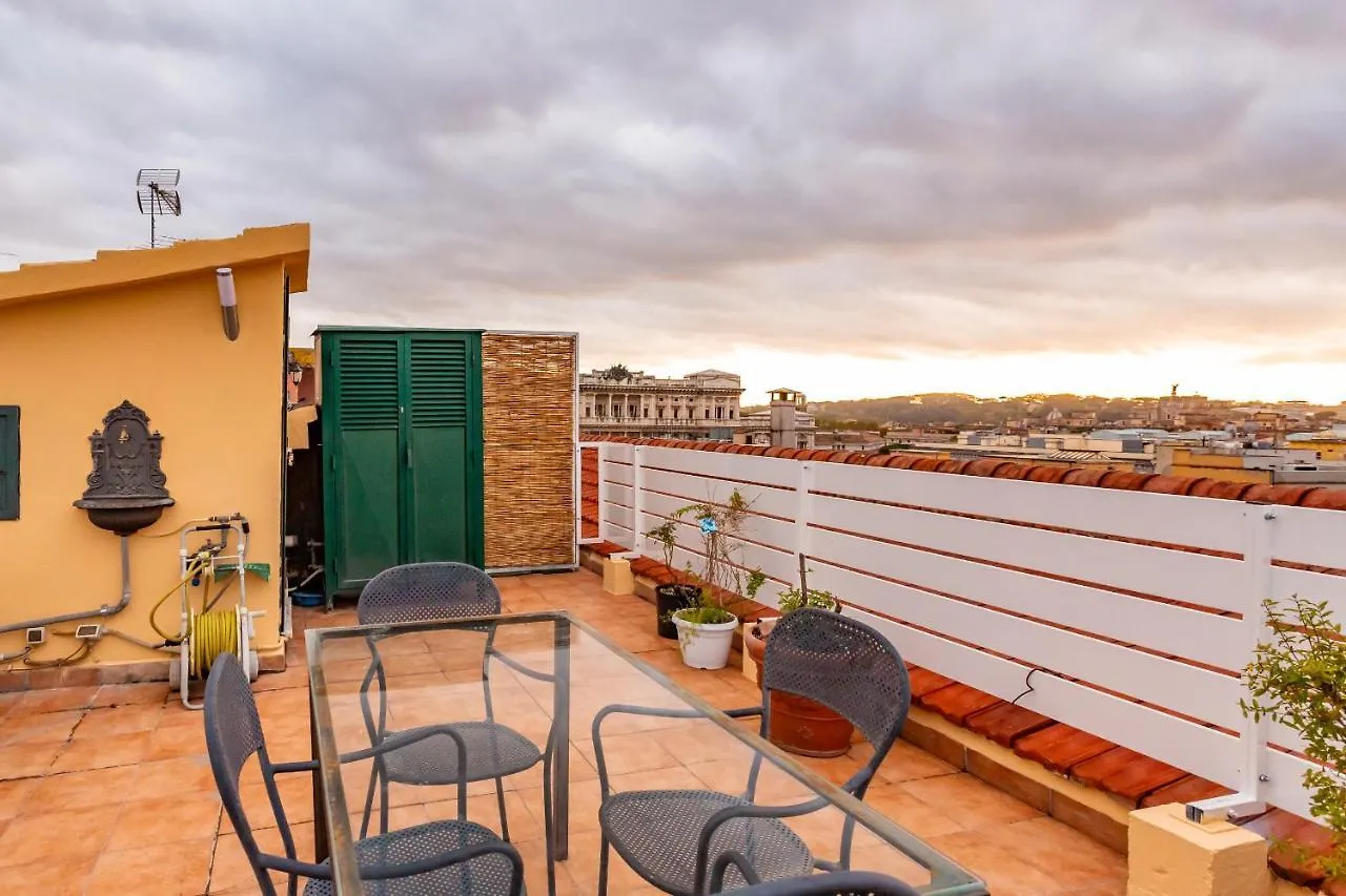 Skyline Penthouse With Private Rooftop Rome 0*,
